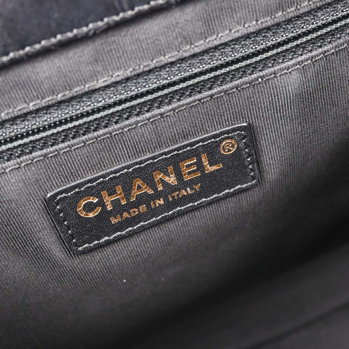 Chanel 2017 Black Calfskin Frame Bag Handbag