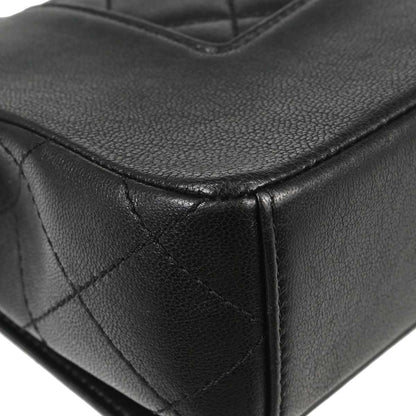 Chanel 2015-2016 Black Calfskin Shoulder Bag