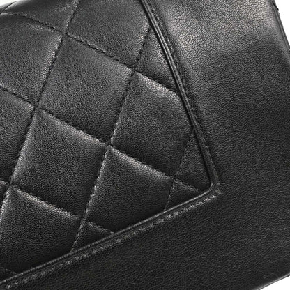 Chanel 2015-2016 Black Calfskin Shoulder Bag