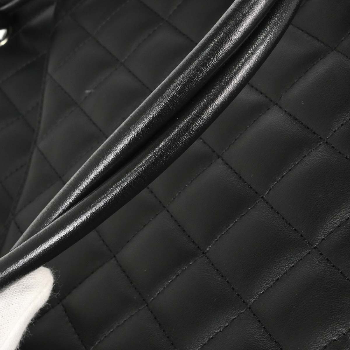 Chanel Black Calfskin Cambon Ligne Tote Handbag