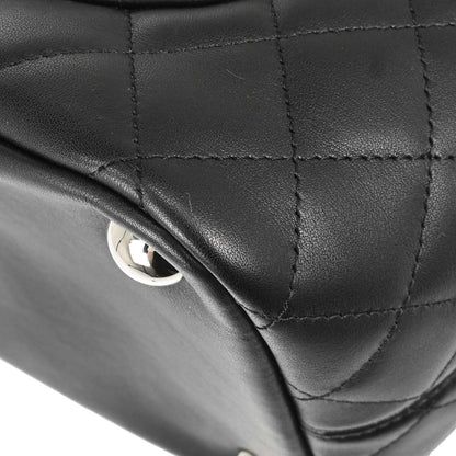 Chanel Black Calfskin Cambon Ligne Tote Handbag