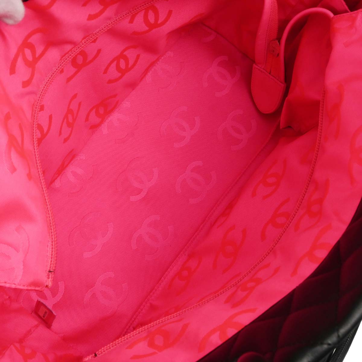 Chanel Black Calfskin Cambon Ligne Tote Handbag