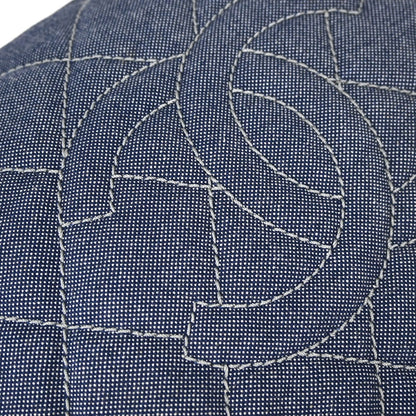 Chanel Indigo Denim Tote Handbag