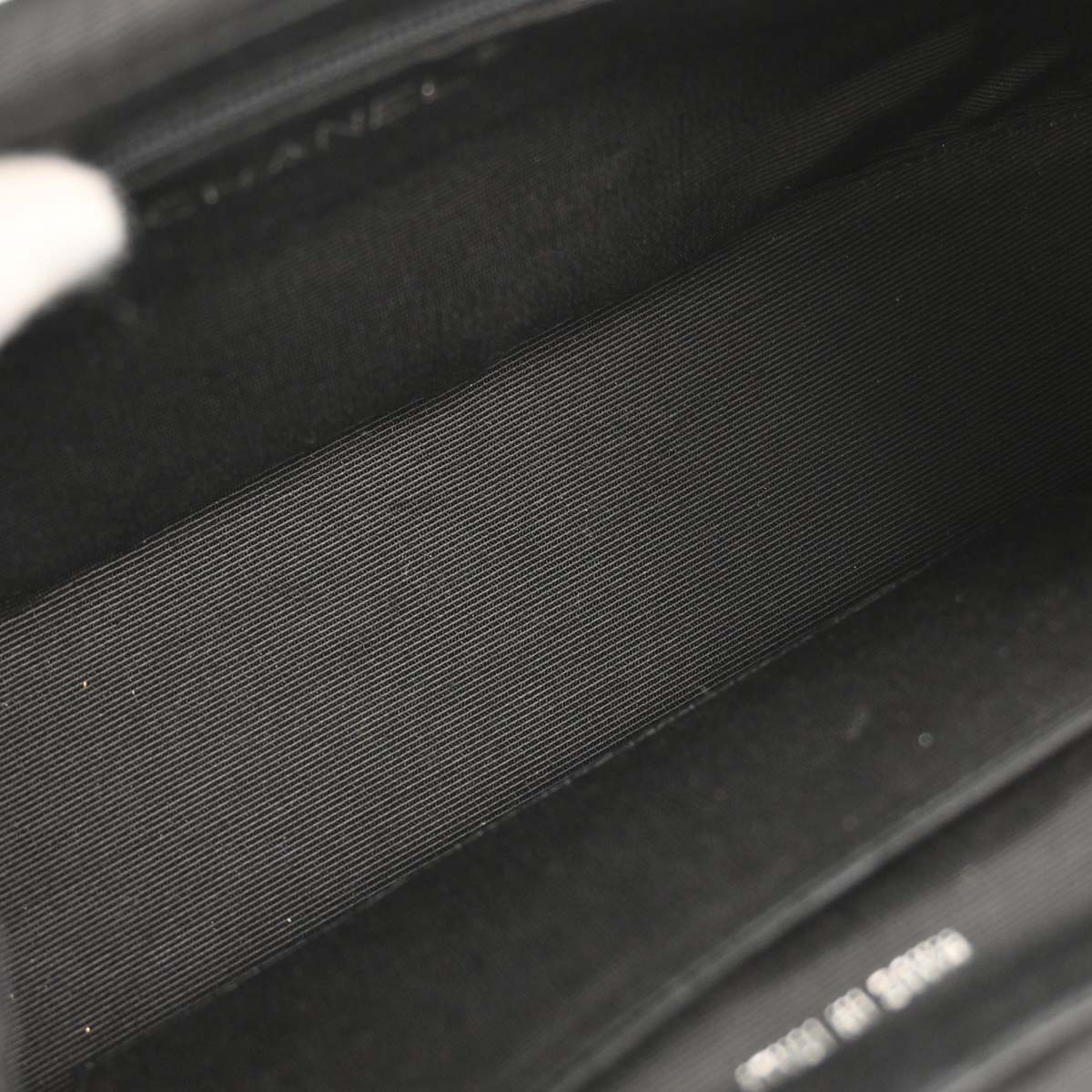 Chanel Black Nylon Handbag