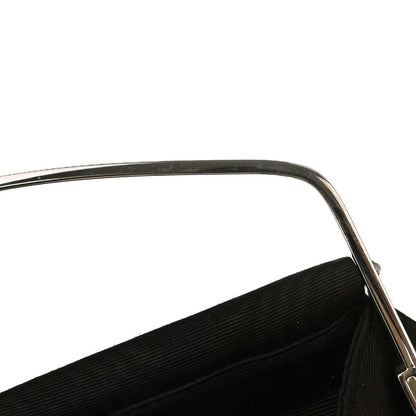 Chanel Black Nylon Handbag