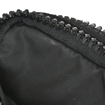 Chanel White Jacquard Nylon Travel Line Shoulder Bag