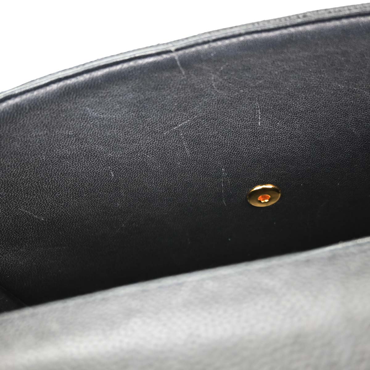 Chanel Black Caviar Skin Jumbo Classic Flap Shoulder Bag