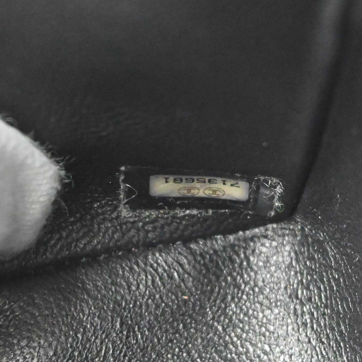 Chanel Black Caviar Skin Jumbo Classic Flap Shoulder Bag