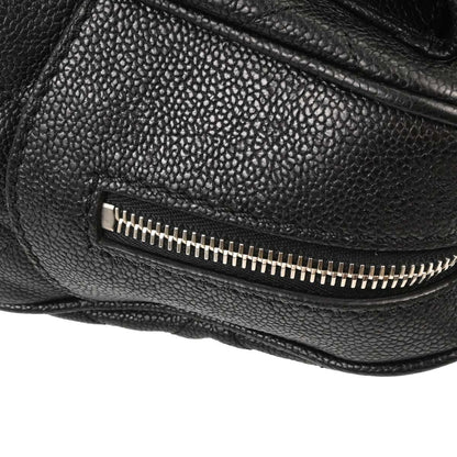 Chanel Black Caviar Skin Camera Bag Large