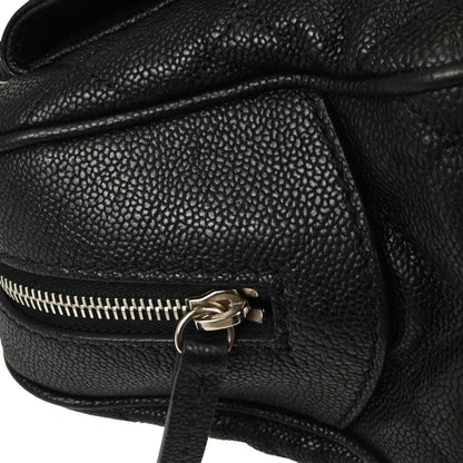 Chanel Black Caviar Skin Camera Bag Large