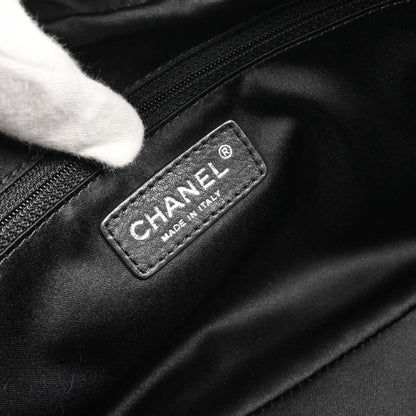 Chanel Black Caviar Skin Camera Bag Large