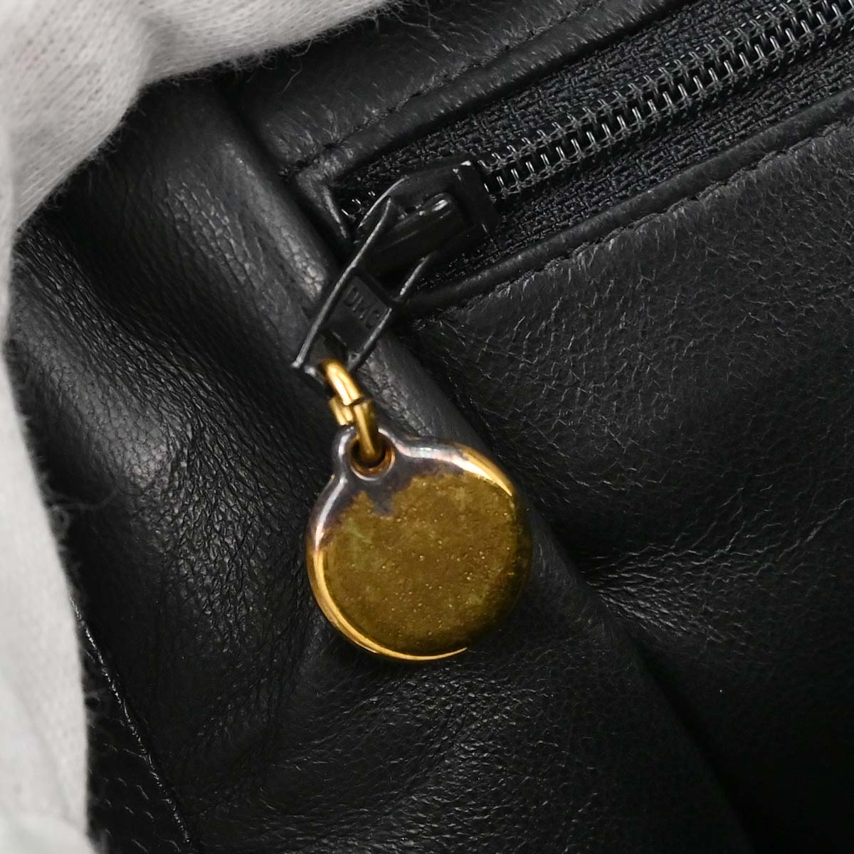 Chanel Black Caviar Skin Shoulder Tote Bag