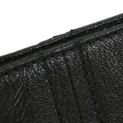 Chanel Black Calfskin Luxury Line Tote Handbag