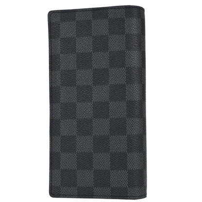 Louis Vuitton Damier Graphite Portefeuille Brazza Wallet N62665