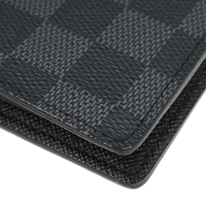 Louis Vuitton Damier Graphite Portefeuille Brazza Wallet N62665