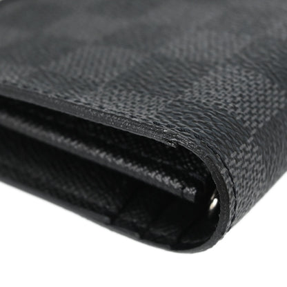 Louis Vuitton Damier Graphite Portefeuille Brazza Wallet N62665