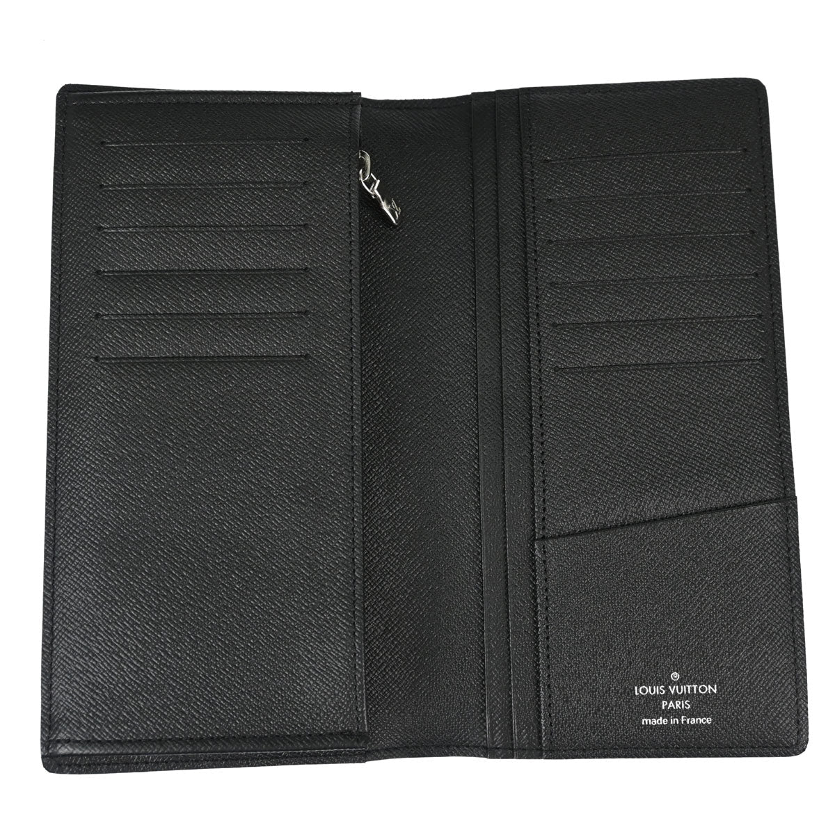 Louis Vuitton Damier Graphite Portefeuille Brazza Wallet N62665