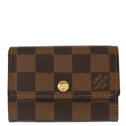 Louis Vuitton Damier Porte Monnaie Plat Coin Case Wallet N61930