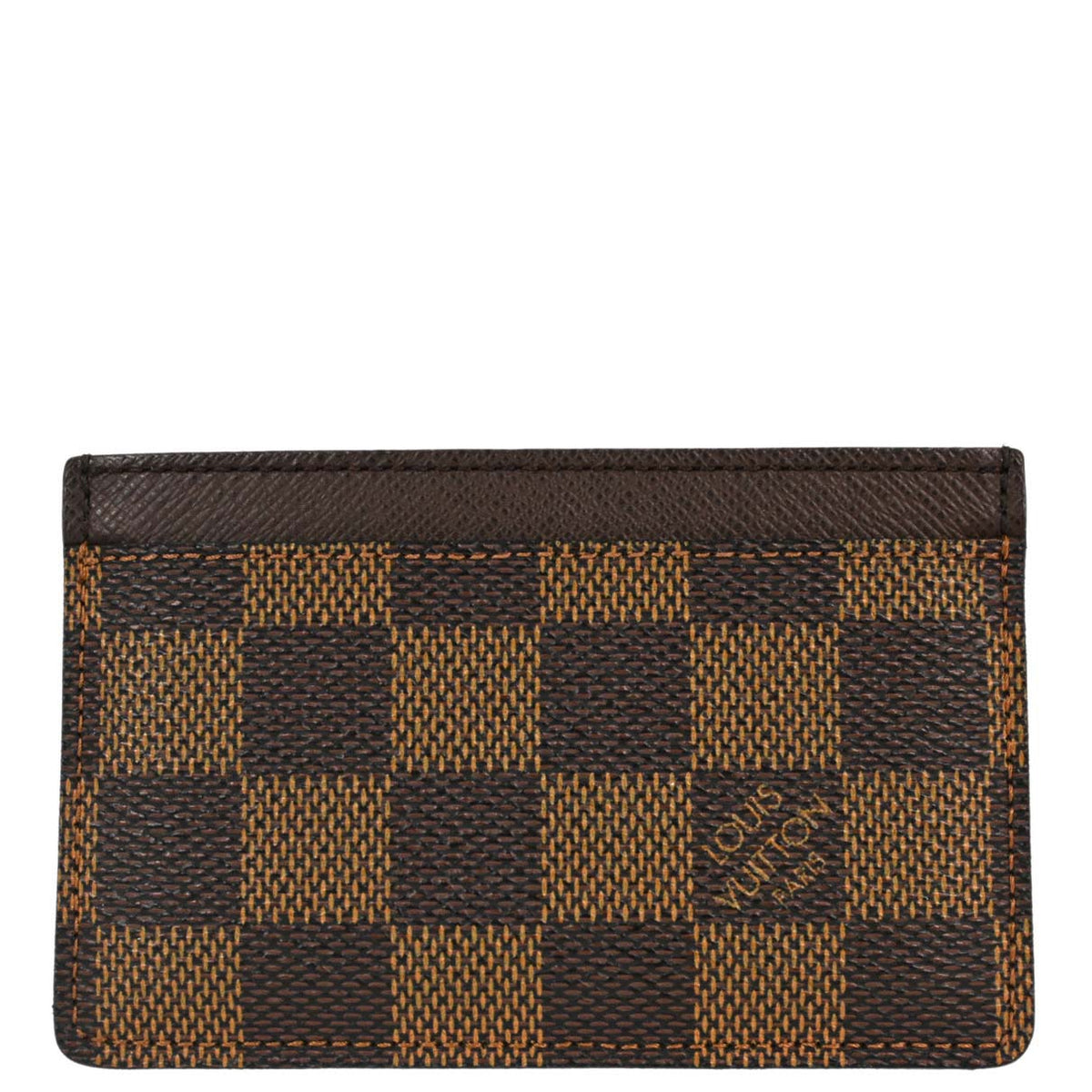 Louis Vuitton Damier Porte Cartes Simple Cardholder Small Good N61722