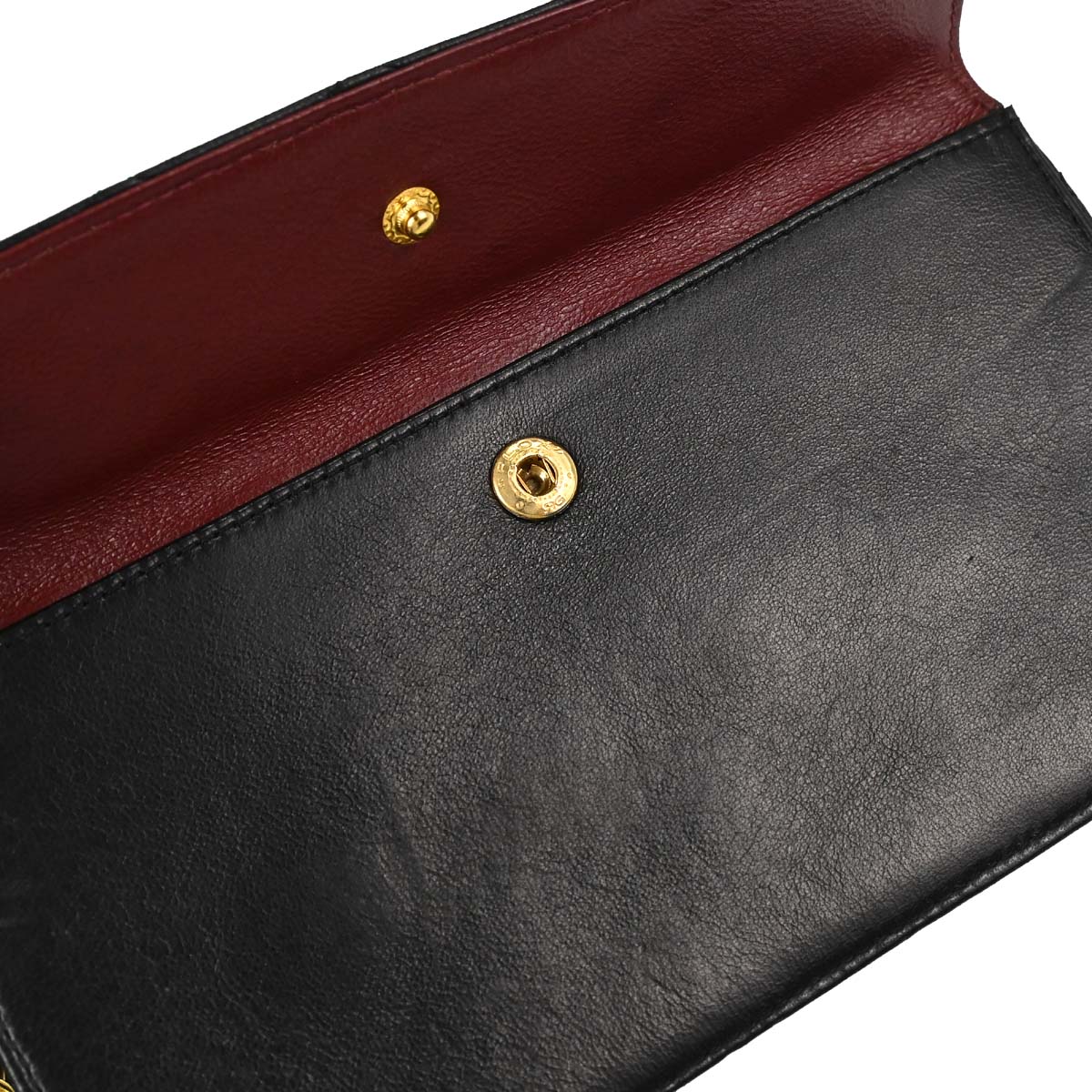 Chanel Black Lambskin Single Flap Shoulder Bag