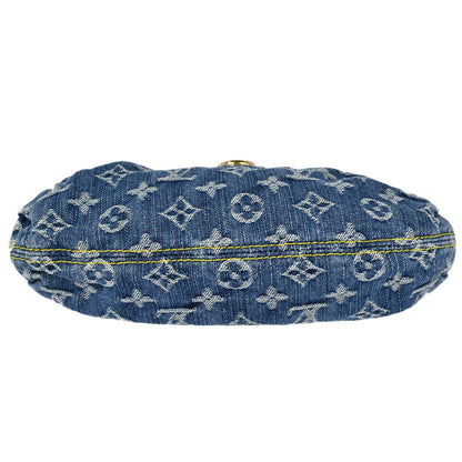 Louis Vuitton Blue Monogram Denim Mini Pleaty Handbag M95050