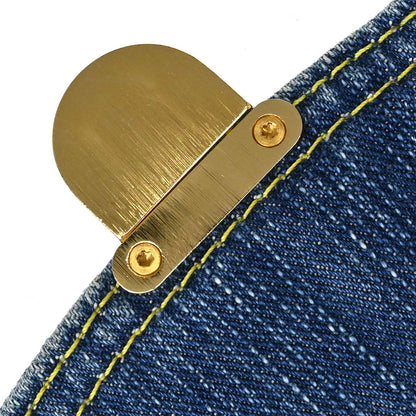 Louis Vuitton Blue Monogram Denim Mini Pleaty Handbag M95050