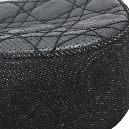 Christian Dior Black Perforated Lambskin Cannage Shoulder Bag
