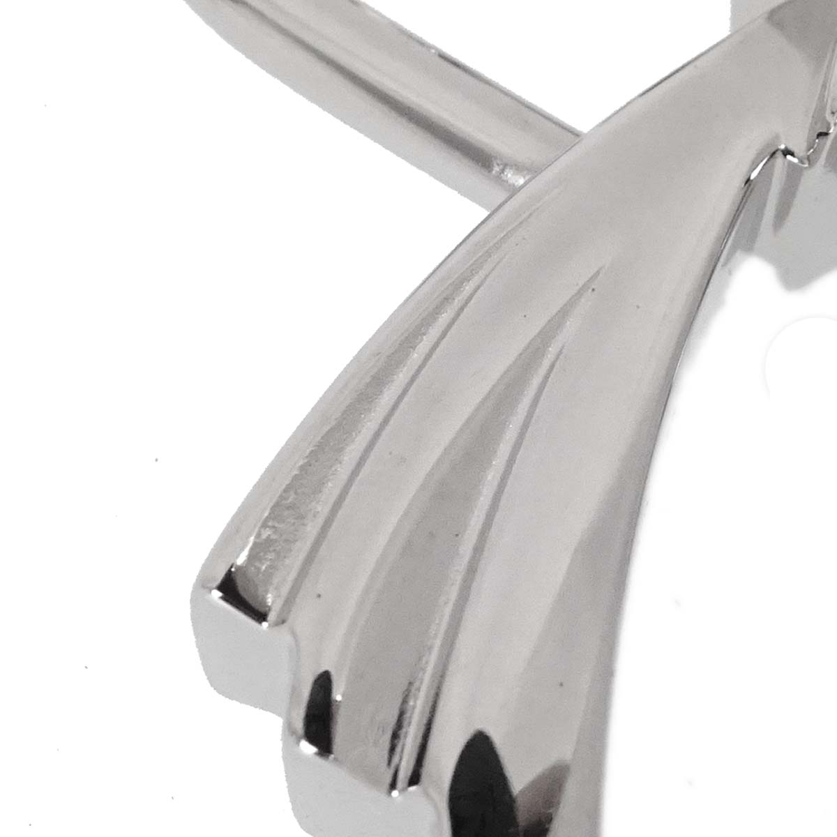 Hermes 1999 Shooting Star Cadena Padlock Bag Charm Silver Small Good
