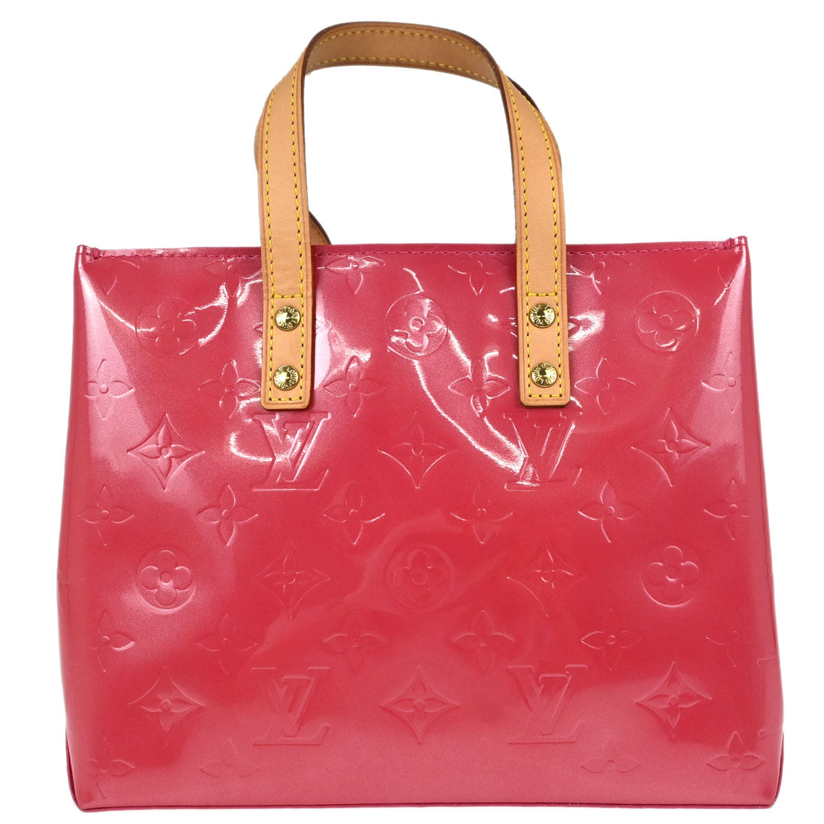 Louis Vuitton Pink Vernis Reade PM Handbag M9132F