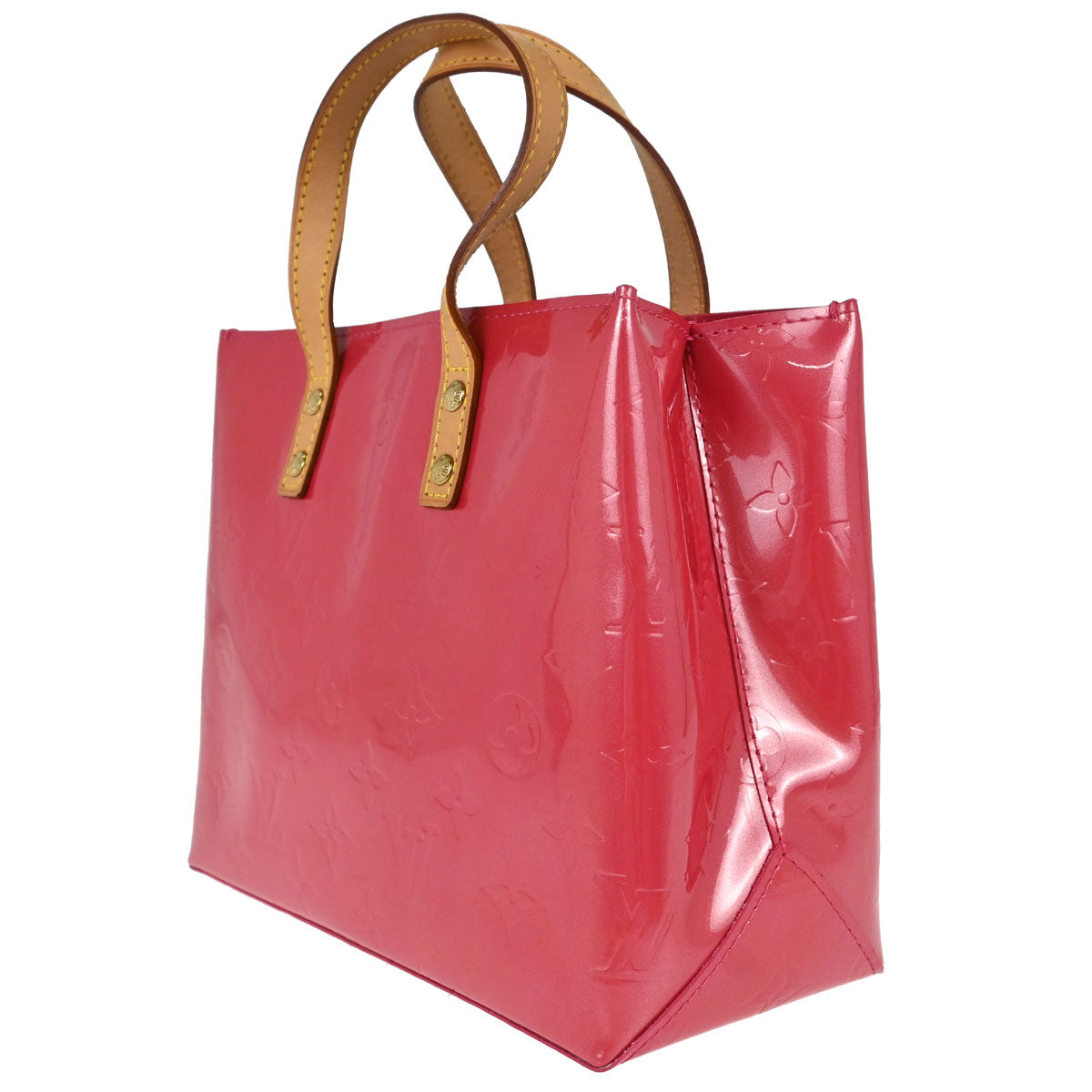 Louis Vuitton Pink Vernis Reade PM Handbag M9132F