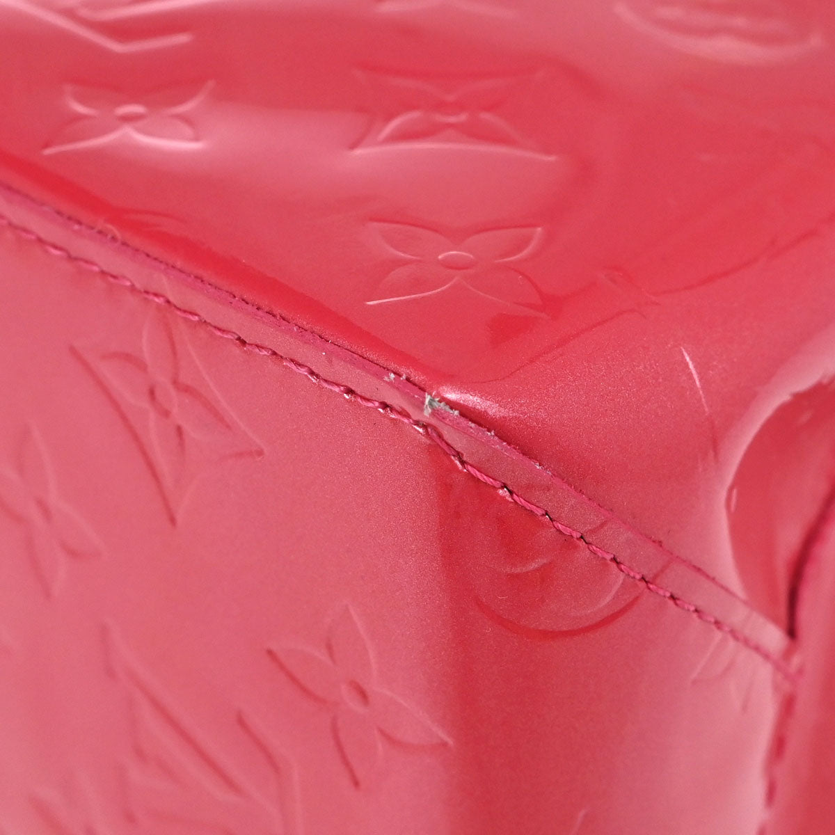 Louis Vuitton Pink Vernis Reade PM Handbag M9132F