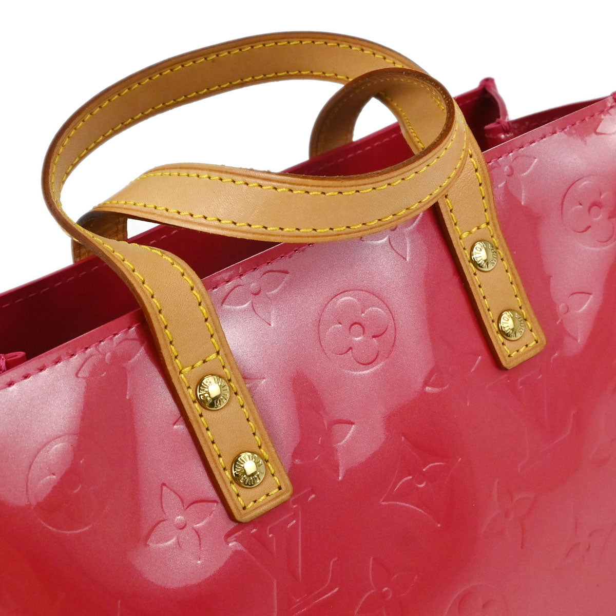 Louis Vuitton Pink Vernis Reade PM Handbag M9132F