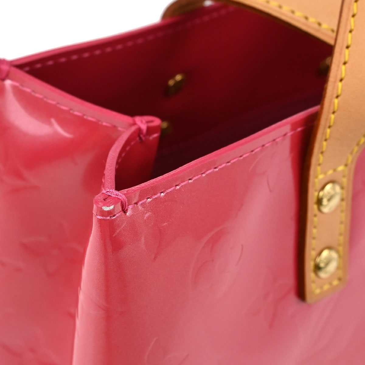 Louis Vuitton Pink Vernis Reade PM Handbag M9132F