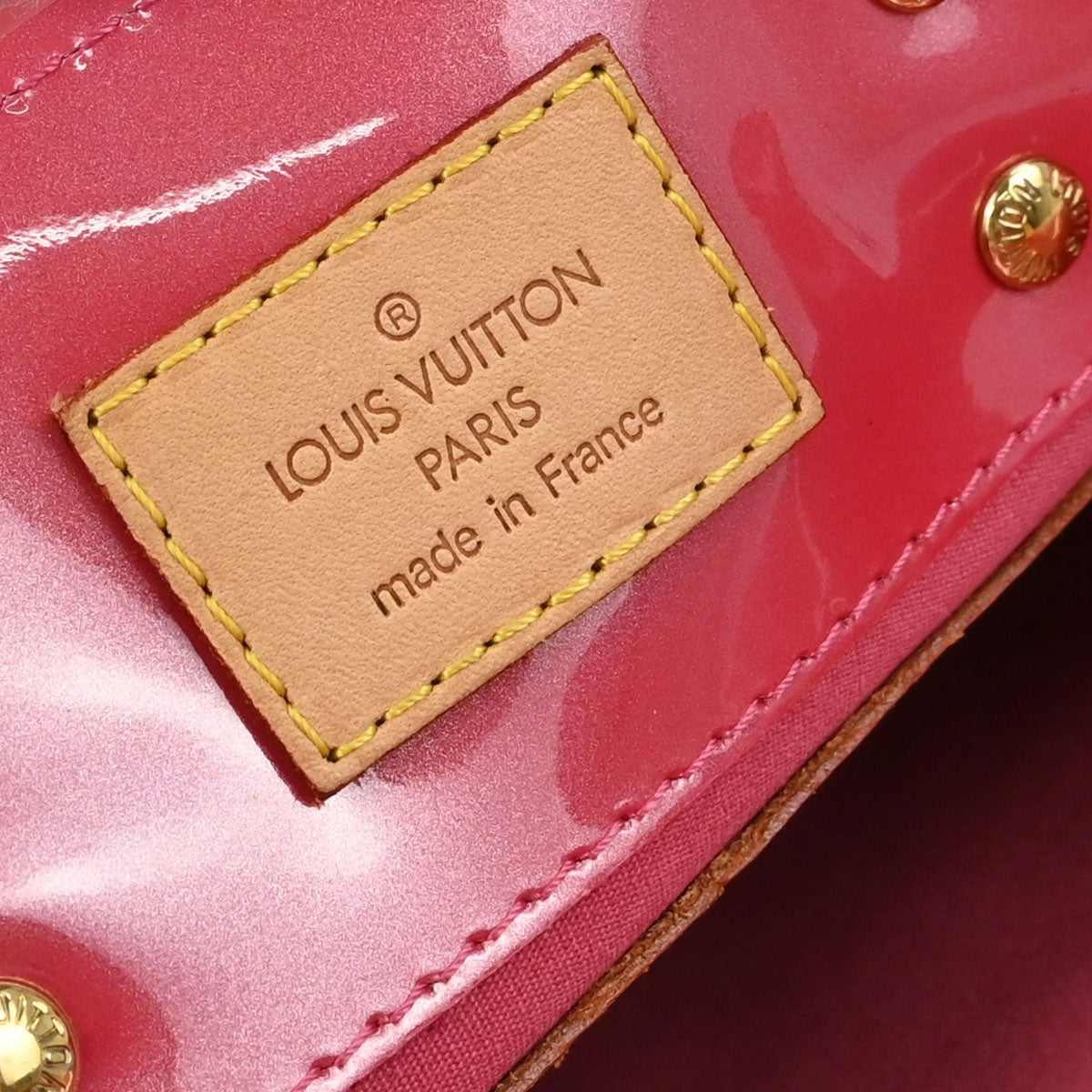 Louis Vuitton Pink Vernis Reade PM Handbag M9132F