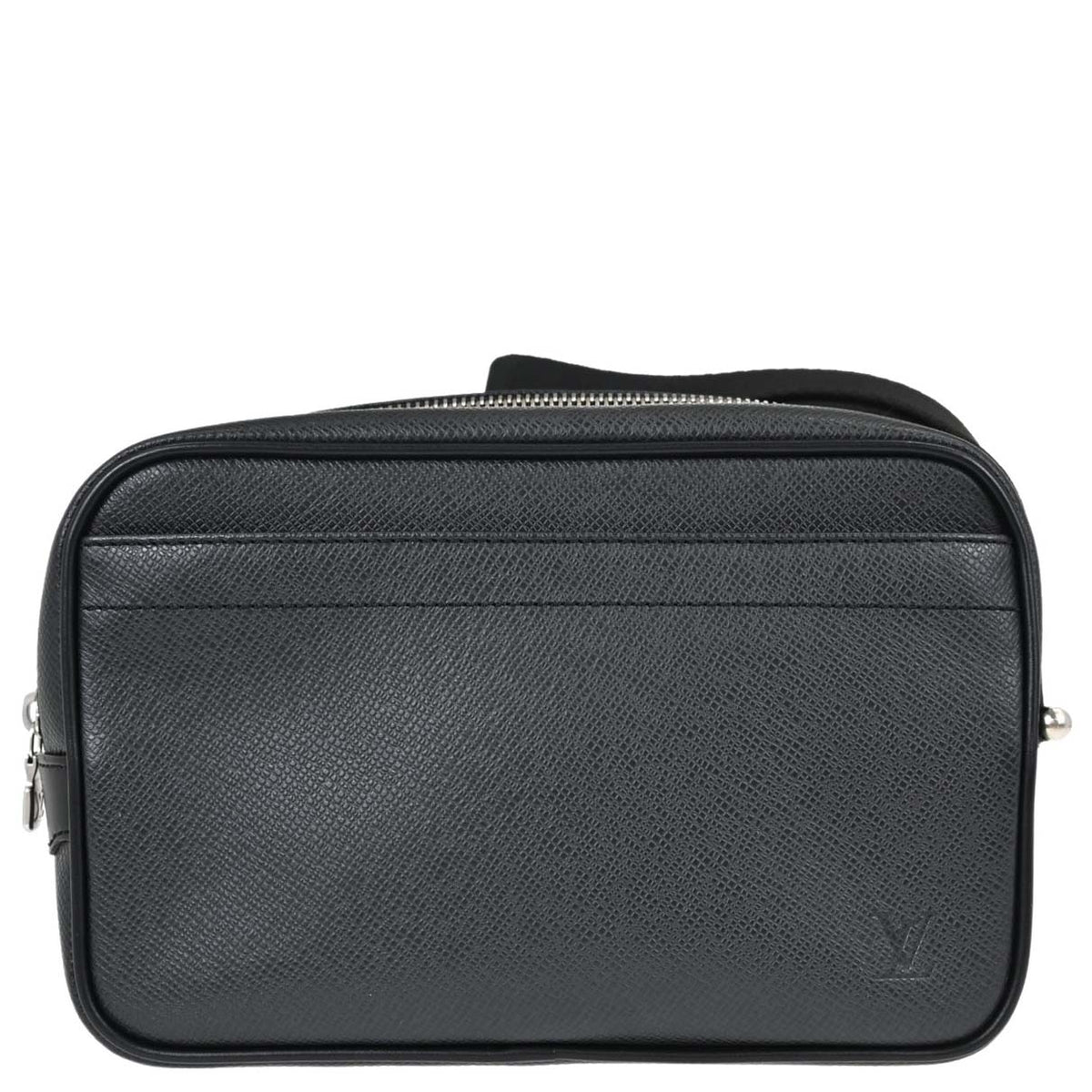Louis Vuitton Black Taiga Calga Clutch Bag M30812