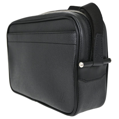Louis Vuitton Black Taiga Calga Clutch Bag M30812