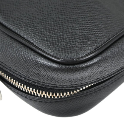 Louis Vuitton Black Taiga Calga Clutch Bag M30812
