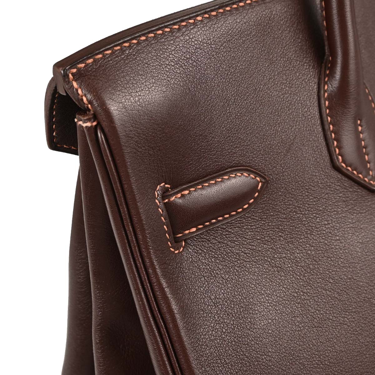 Hermes Havane Gulliver HAC Haut a Courroies 32 Handbag