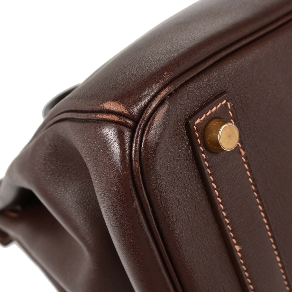 Hermes Havane Gulliver HAC Haut a Courroies 32 Handbag