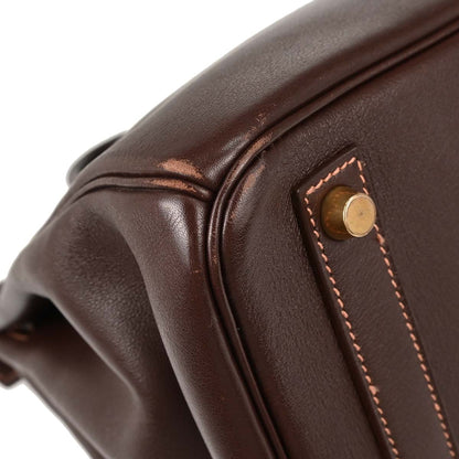 Hermes Havane Gulliver HAC Haut a Courroies 32 Handbag