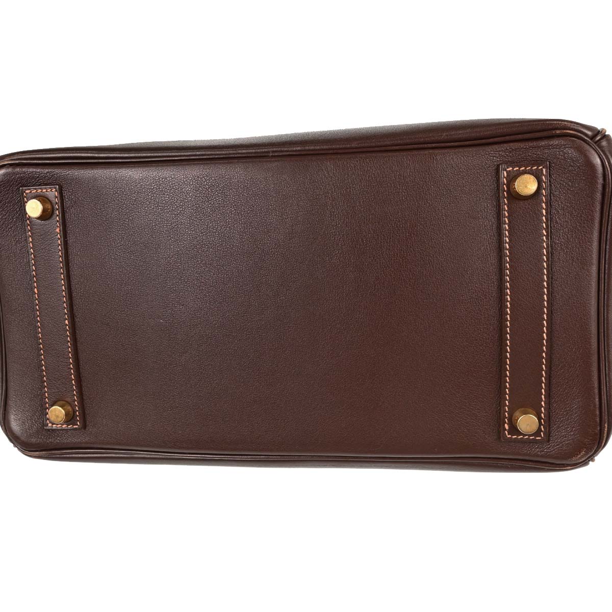 Hermes Havane Gulliver HAC Haut a Courroies 32 Handbag