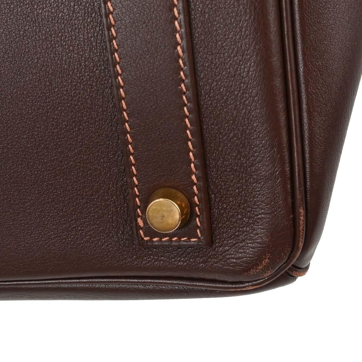 Hermes Havane Gulliver HAC Haut a Courroies 32 Handbag