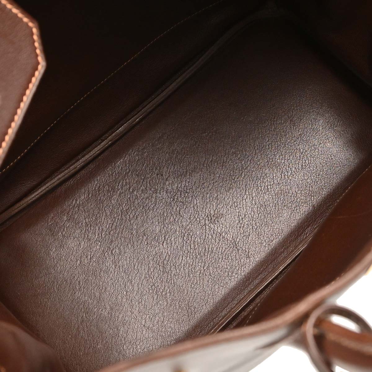 Hermes Havane Gulliver HAC Haut a Courroies 32 Handbag