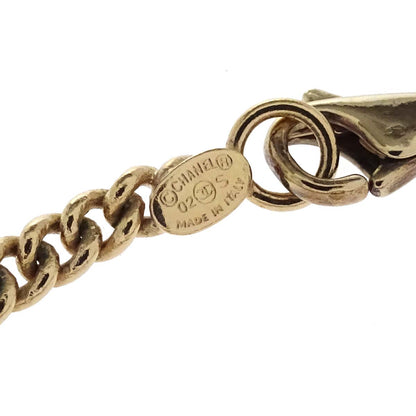 Chanel Gold Yacht Pendant Necklace 02S
