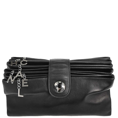 Chanel 2013-2014 Globe Trotter Lambskin Clutch Bag