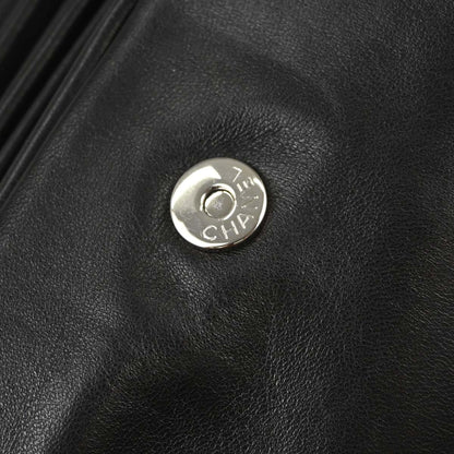 Chanel 2013-2014 Globe Trotter Lambskin Clutch Bag