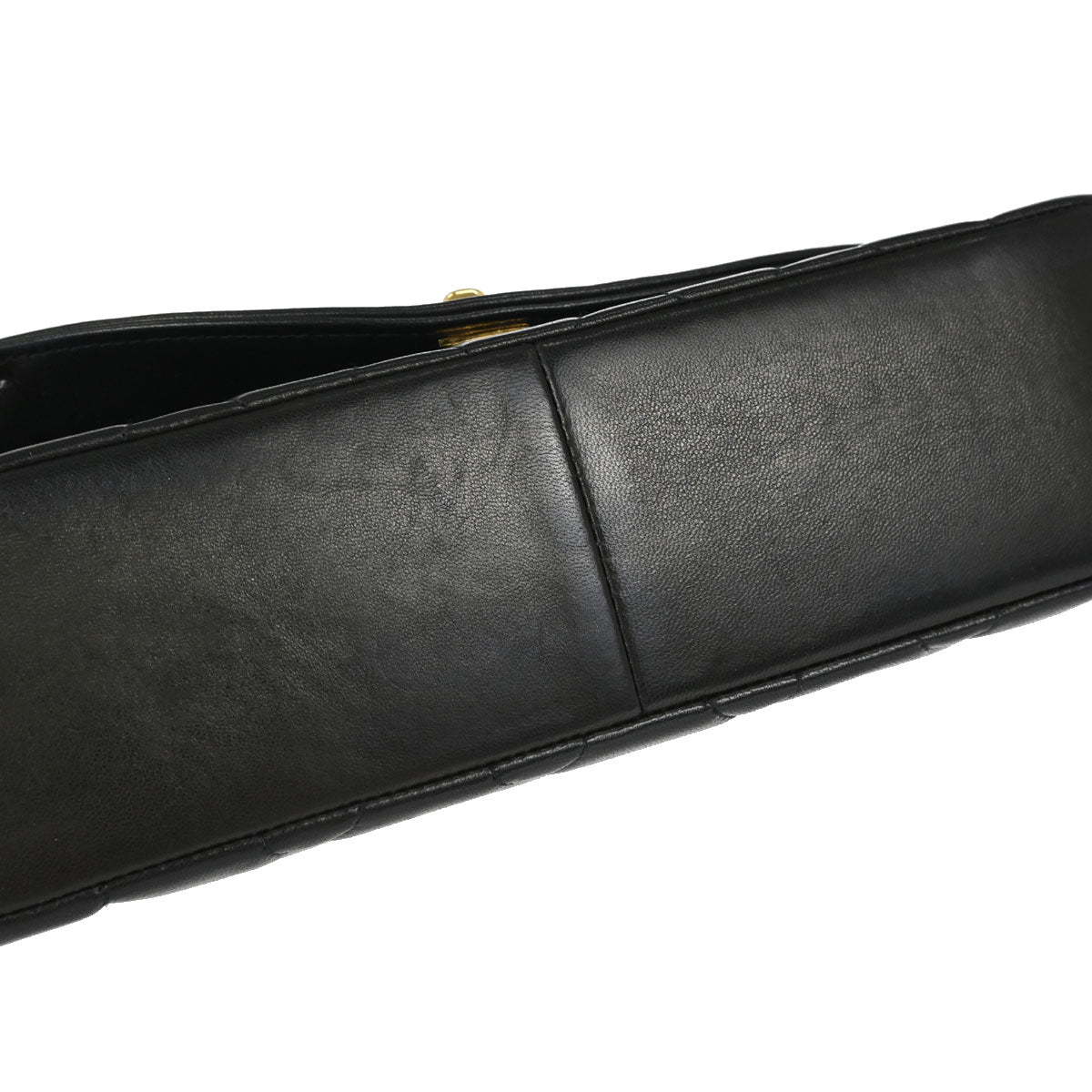 Chanel Black Lambskin Medium Diana Shoulder Bag