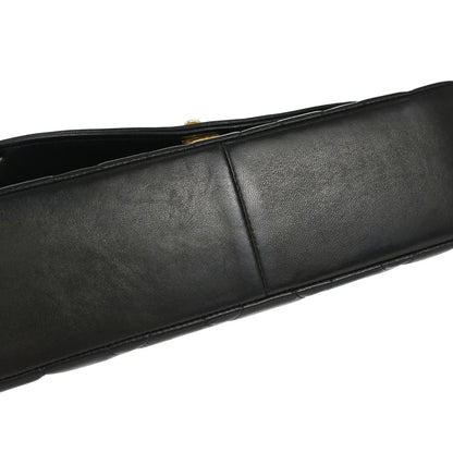 Chanel Black Lambskin Medium Diana Shoulder Bag
