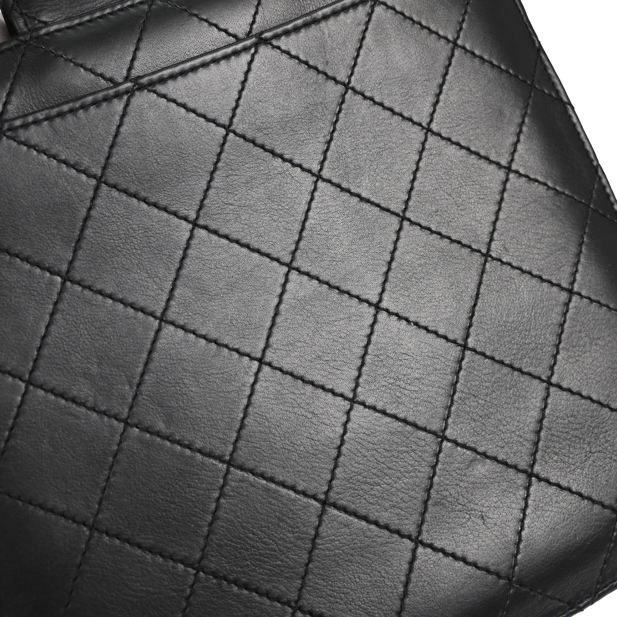 Chanel Black Calfskin Tote Handbag