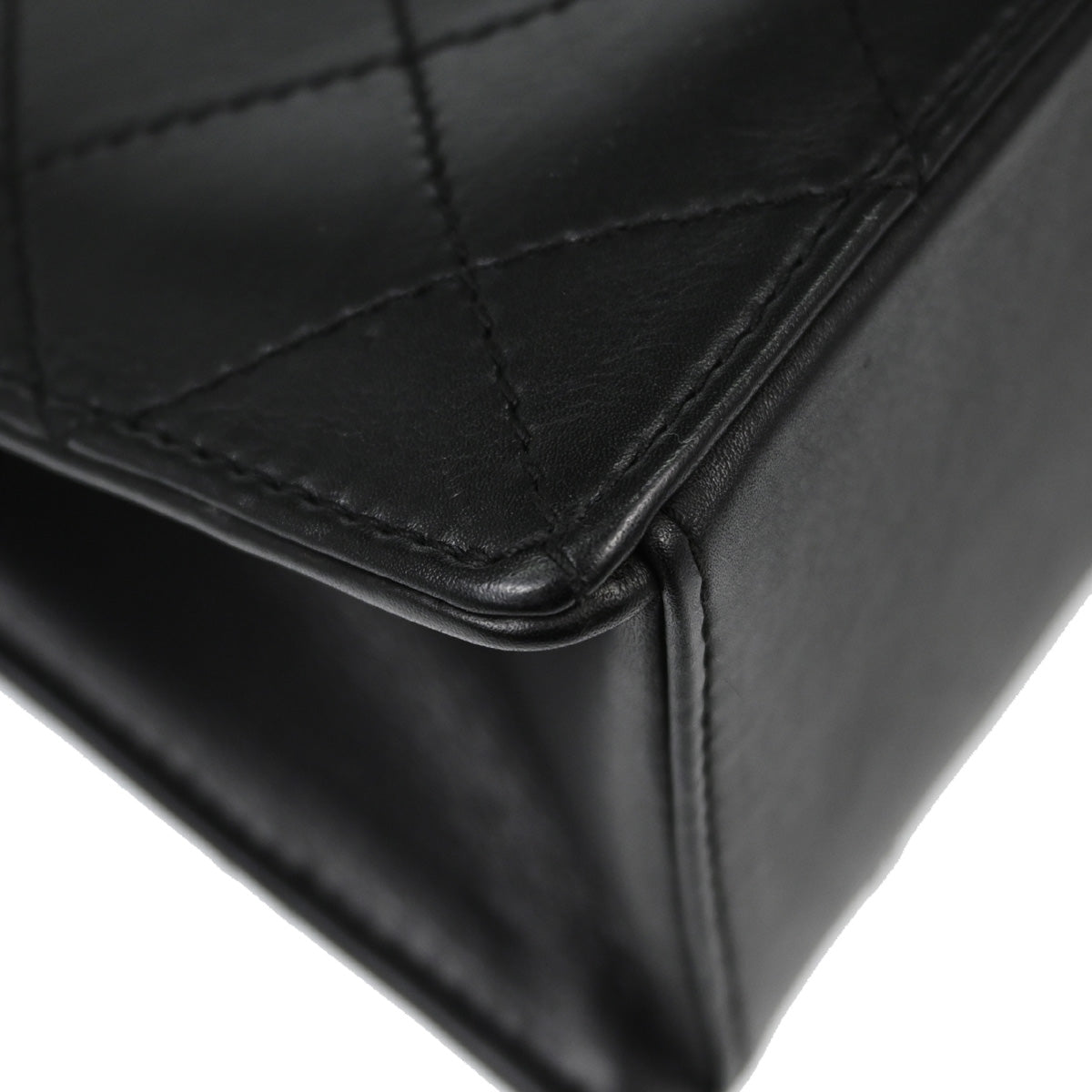 Chanel Black Calfskin Tote Handbag